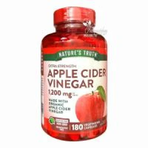 Thực phẩm chức năng Viên giấm táo hữu cơ Apple Cider Vinegar 1200mg 180 viên