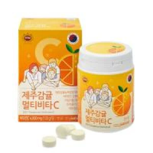 Thực phẩm chức năng Viên ngậm Vitamin C Jeju Tangerine Multivita C 4000mg 120g