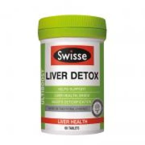 Thực phẩm chức năng Viên uống bổ gan, thải độc Swisse Liver Detox 60 viên của Úc
