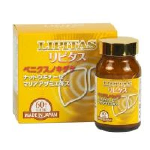 Thực phẩm chức năng Viên uống hỗ trợ giảm mỡ xấu Lipitas Jpanwell của Nhật Bản