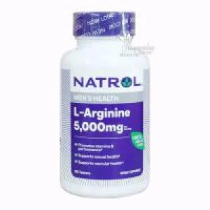 Thực phẩm chức năng Viên uống L-Arginine 5000mg Natrol 90 viên của Mỹ