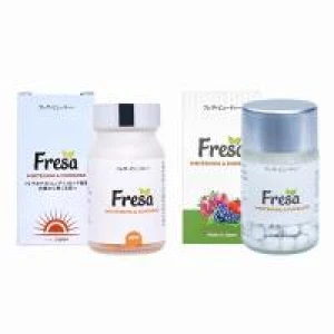 Thực phẩm chức năng Viên uống trắng da chống nắng Fresa Whitening & Sunblock