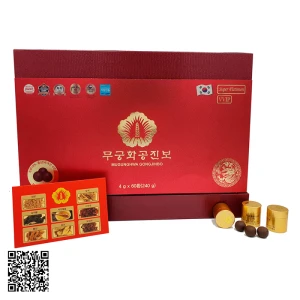 An Cung Ngưu Trầm Hương Mugunghwa Gongjinbo Của Hàn Quốc 60 Viên