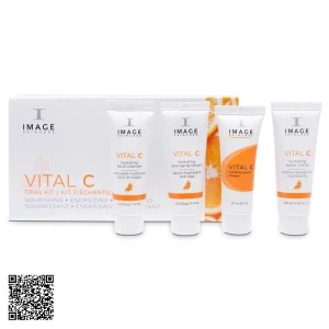 Bộ Sản Phẩm Dưỡng Ẩm, Chống Oxy Hóa, Làm Dịu Da Image Skincare Vital C Trial Kit Mỹ