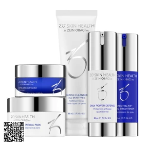 Bộ Sản Phẩm Dưỡng Sáng Da ZO Skin Health Skin Brightening Program Từ Mỹ 5 Món