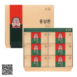 Nước Hồng Sâm KGC Korean Red Ginseng Tonic Origin Từ Hàn Quốc 60 Gói