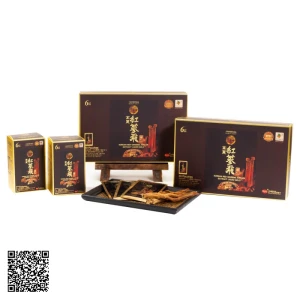 Nước Hồng Sâm Nhung Hươu Táo Đỏ KGS Korean Red Ginseng Antler Extract Liquid Gold 30 Gói