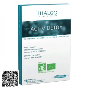 Nước Uống Thải Độc Thanh Lọc Cơ Thể Thalgo Activ Detox 10 Ống