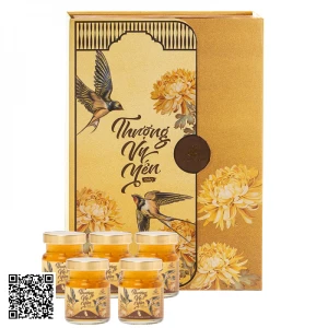 Yến Sào Thượng Vy Yến Đảo Đông Trùng Hạ Thảo Set 12 Hũ