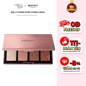 Bảng Phấn Bắt Sáng Browit Show Glow Highlighter Palette