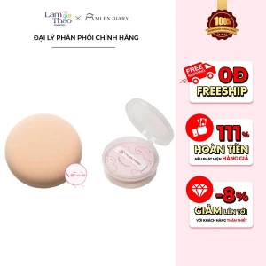 Bông Mút Trang Điểm Nhỏ Hình Tròn Mlen Diary