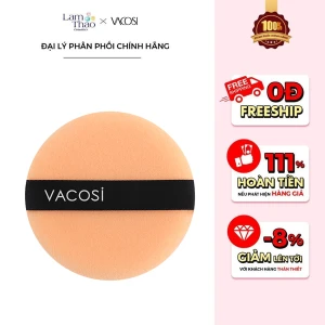 Bông Phấn Khô Lớn Vacosi Large Round Puff