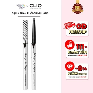 Chì Kẻ Mắt Clio Sharp So Simple Waterproof Pencil Liner