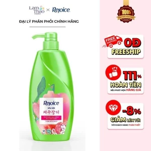 Dầu Gội Rejoice Hương Hoa Hồng Jeju Thơm Mềm Mượt
