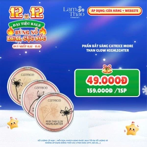 DEAL SỐC 11.12 - 15.12 Phấn Bắt Sáng Catrice More Than Glow Highlighter