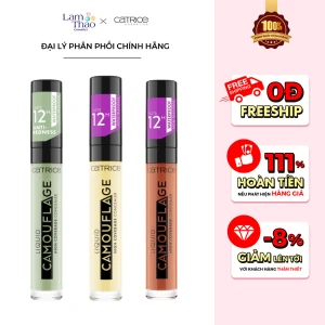 Kem Che Khuyết Điểm Và Triệt Sắc Catrice Liquid Camouflage High Coverage Concealer