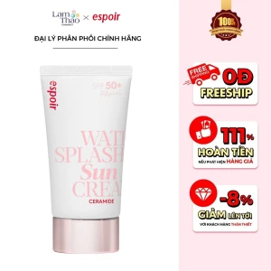 Kem Chống Nắng Dưỡng Ẩm Espoir Ceramide Water Splash Sun Cream SPF50 PA (Mẫu Mới)