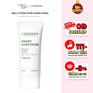 Kem Chống Nắng Nâng Tone Caryophy Smart Sunscreen Tone Up SPF50 PA