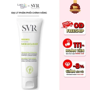 Kem Dưỡng Ẩm Cho Da Dầu Mụn & Giảm Thâm Mụn SVR Sebiaclear Hydra (Mẫu Mới)