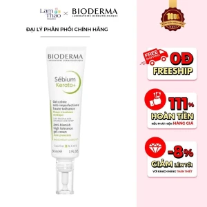 Kem Dưỡng Da Hỗ Trợ Giảm Mụn Và Giảm Vết Thâm Bioderma Sebium Kerato