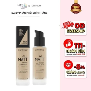 Kem Nền Catrice All Matt Plus 18h Foundation