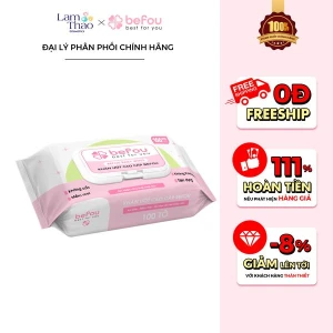 Khăn Ướt Cao Cấp Befou Baby Wipes