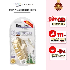 Lược Gội Đầu Dưỡng Sinh Mọc Tóc Sạch Gàu Botanical Amani Oil Damage Care Shampoo Brush
