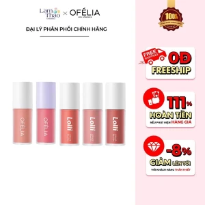 Má Hồng Dạng Lỏng Ofélia Lolli Liquid Blush