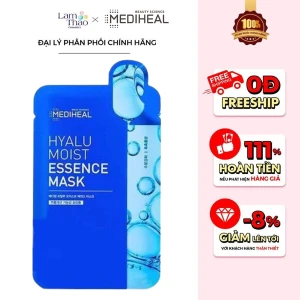 Mặt Nạ Dưỡng Ẩm Chuyên Sâu Mediheal Hyalu Moist Essence Mask