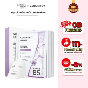 Mặt Nạ Dưỡng Ẩm Ngừa Mụn Với Chiết Xuất Cây Phỉ Colorkey Nourishing Facial Mask
