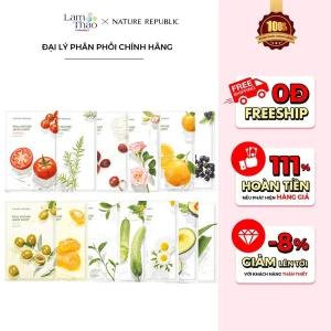 Mặt Nạ Dưỡng Da Nature Republic Real Nature Mask Sheet