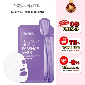 Mặt Nạ Hỗ Trợ Giảm Nếp Nhăn Mediheal Collagen Mucin Essence Mask