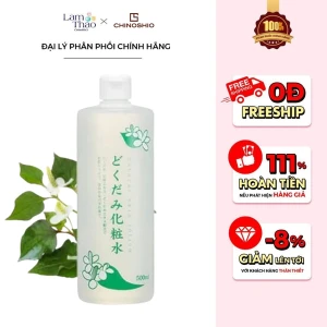Nước Hoa Hồng Diếp Cá Chinoshio Dokudami Natural Skin Lotion