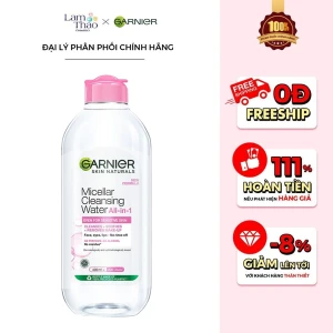 Nước Tẩy Trang Cho Da Nhạy Cảm Garnier Micellar Cleansing Water For Sensitive Skin