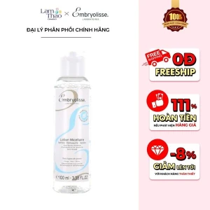 Nước Tẩy Trang Dành Cho Mọi Loại Da Chiết Xuất Từ Cây Phỉ Embryolisse Lotion Micellaire