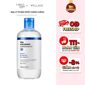 Nước Tẩy Trang Wellage Real Hyaluronic Cleansing Water