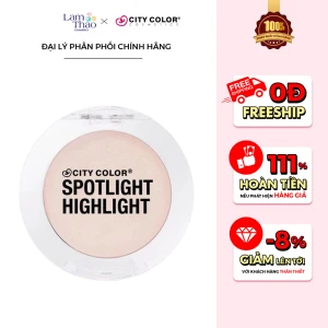 Phấn Bắt Sáng City Color Spotlight Highlight Cream