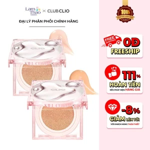 Phấn Nước Che Phủ Khuyết Điểm Cho Da Khô Clio Kill Cover High Glow Cushion SPF50 PA ( Phiên Bản Giới Hạn ) KÈM LÕI REFILL