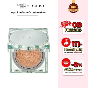 Phấn Nước Che Phủ Kiềm Dầu Cho Da Dầu Clio Kill Cover Skin Fixer Cushion SPF50 PA