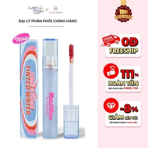 Son Bóng Black Rouge Half N Half Tinted Water (Mẫu Mới - Phiên Bản Giới Hạn)