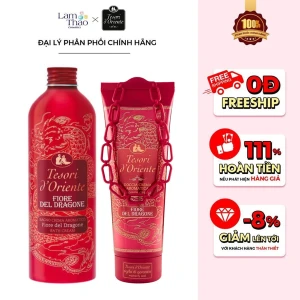 Sữa Tắm Nước Hoa Thanh Long Tesori D'Oriente Dragon Flower Bath Cream