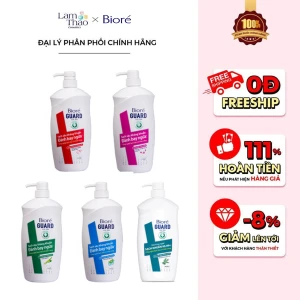 Sữa Tắm Sạch Sâu Kháng Khuẩn Bioré Guard