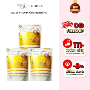 TẶNG BÌNH CHIẾT BIORICA Dầu Xả Chiết Xuất Mật Ong Hỗ Trợ Nuôi Dưỡng Tóc Biorica Honey Conditioner