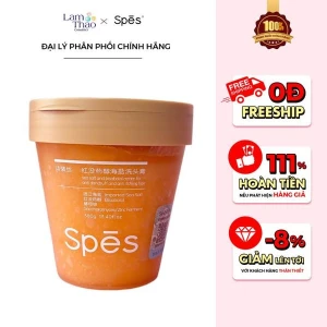 Tẩy Tế Bào Chết Da Đầu Hỗ Trợ Giảm Gàu Và Ngứa Tóc Spes Sea Salt And Bisabolol Cream For Anti Dandruff And Anti Itching Hair