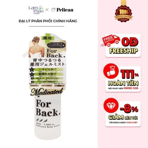 Xịt Hỗ Trợ Giảm Mụn Lưng Pelican For Back Medicated Spray
