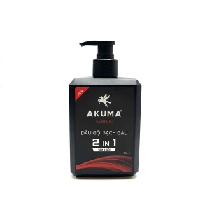Dầu gội đầu AKUMA Classic 2 trong 1 sạch gầu hết ngứa