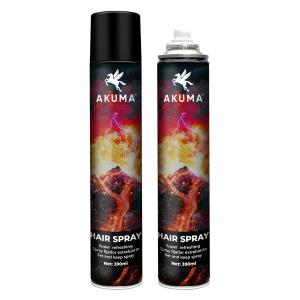 Gôm xịt giữ nếp tóc AKUMA SPRAY hương nước hoa - Sáp chơi tóc AKUMA