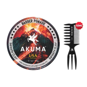 Sáp vuốt tóc AKUMA INFINITY CLAY 116g - Sáp chơi tóc AKUMA