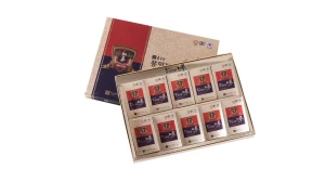Hồng sâm lát tẩm mật ong Hàn Quốc Ginseng House (Hộp 10 gói x 20g)