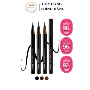 Cosnori_Bút Kẻ Mắt Nước Superproof Fitting Brush Eyeliner 03 Brown